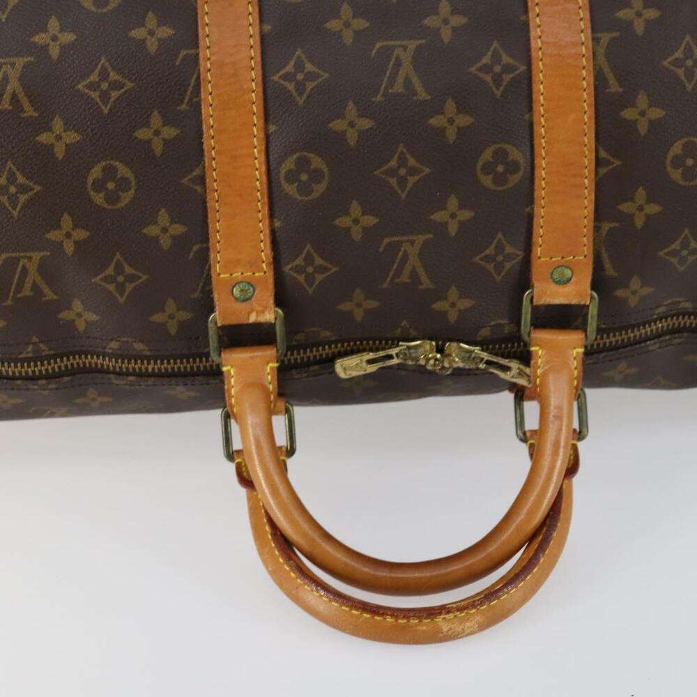LOUIS VUITTON Monogram Keepall 55 Boston Bag M41424 LV Auth ep12605 - Picture 7 of 16